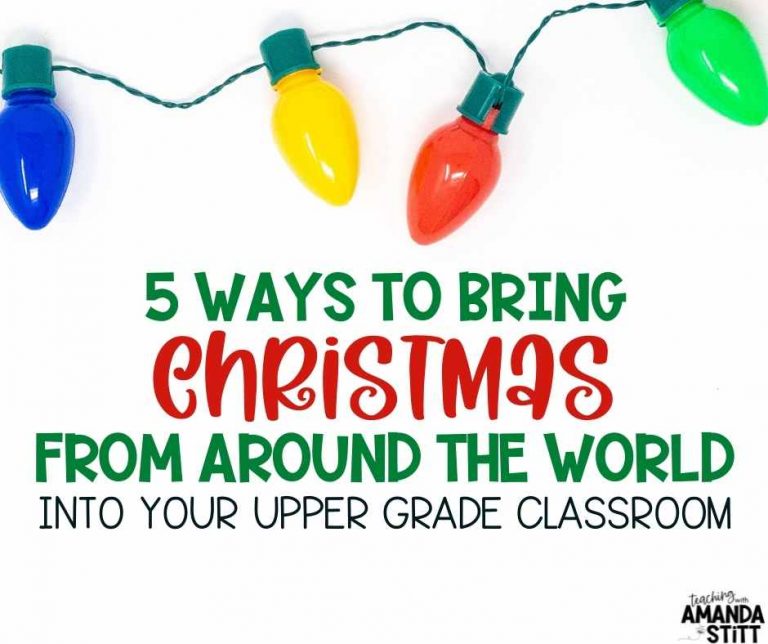 This blog posts gives you ideas on how you can incorporate Christmas from around the world into your standards-based practices.