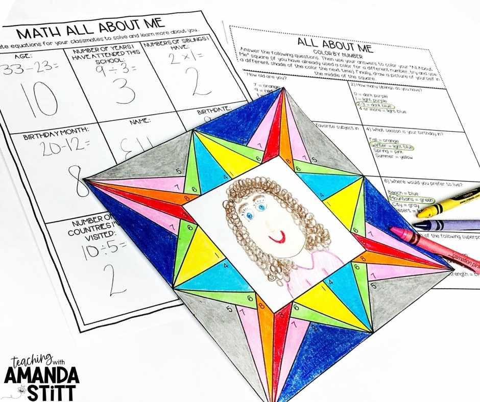 Teach crayons and colored pencils expectations with this getting to know you activity.