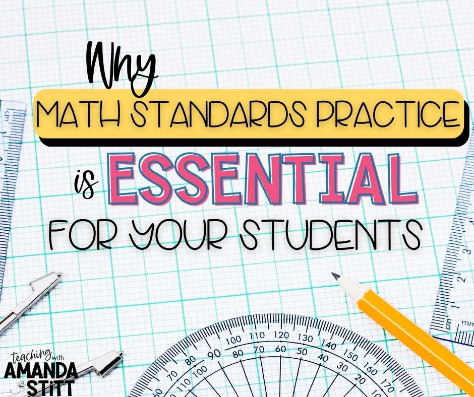 Read to discover why grade level based math standards practice is so important for your students.