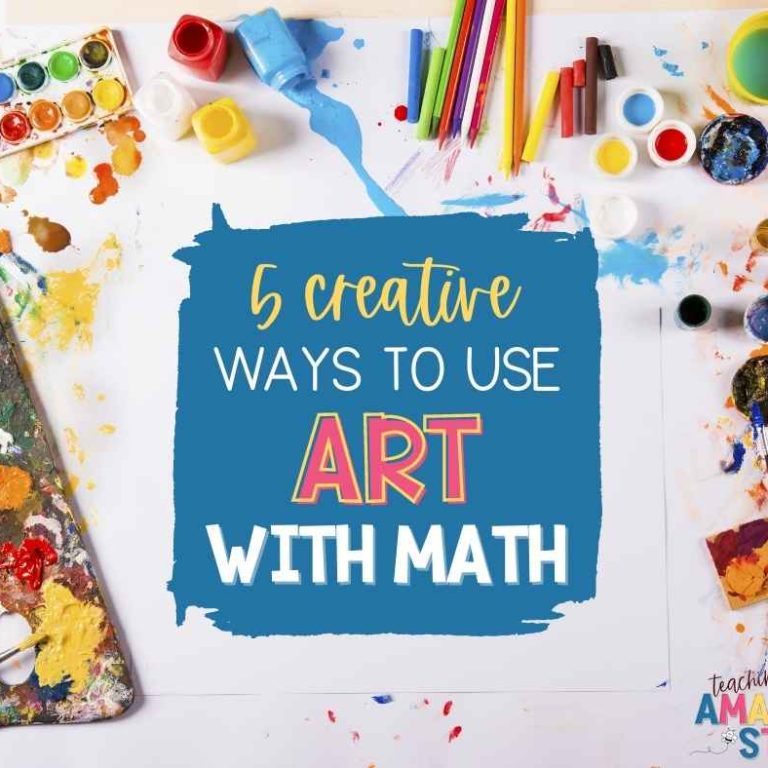 5 creative ways to use art with math