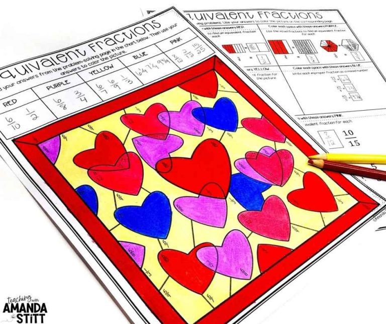 The Top 5 Equivalent Fractions Charts Your Students Must Have ...