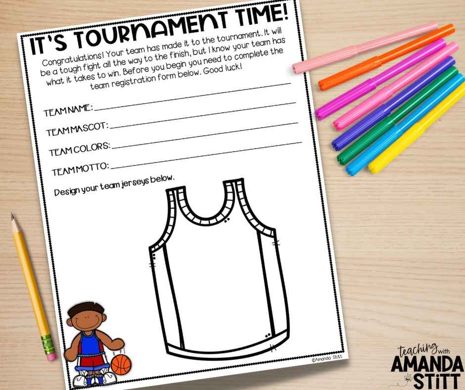 Get started with this tournament style math review!