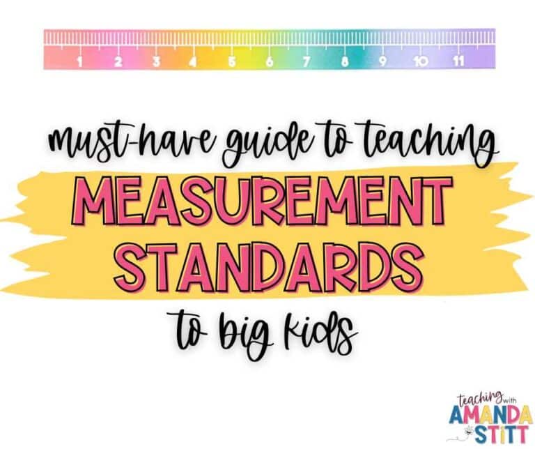 Use this blog post to learn about the vertical alignment of standards in 3rd, 4th, and 5th grade when teaching measurement.