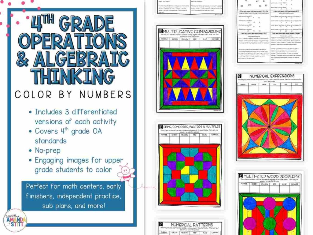 5 Simple Ways to Differentiate Algebraic Thinking and Operations ...
