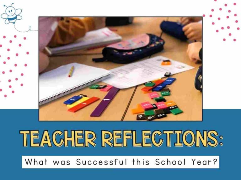 A impactful way to reflect on your math routines this past school year.